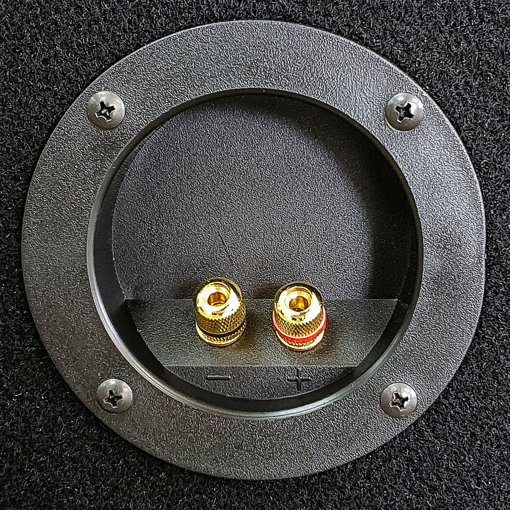 Absolute U.S.A Custom PRO Single 10" Vented Ported 3/4" MDF Car Subwoofer Enclosure Sub Box