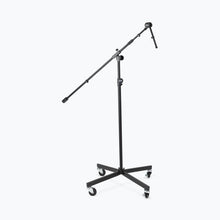 Load image into Gallery viewer, On-Stage SB96 Tripod Studio Mic Boom with 7" Mini Boom Extension and Casters