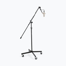 Load image into Gallery viewer, On-Stage SB96 Tripod Studio Mic Boom with 7" Mini Boom Extension and Casters
