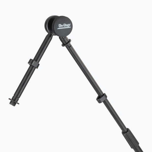 On-Stage SB96 Tripod Studio Mic Boom with 7" Mini Boom Extension and Casters