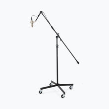 Load image into Gallery viewer, On-Stage SB96 Tripod Studio Mic Boom with 7" Mini Boom Extension and Casters