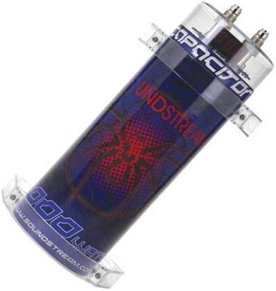 Soundstream SCX1.5 1.5 Farad Capacitor with LED Voltage Display