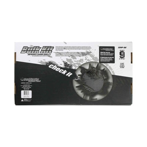 Install Bay SDHP-BK Sound Damping Bulk Kit - Hollow Point Series