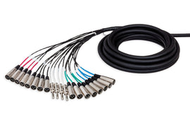 Hosa SH-16X4-100 Pro-Conex 16x4 Stage Box Snake 100 foot