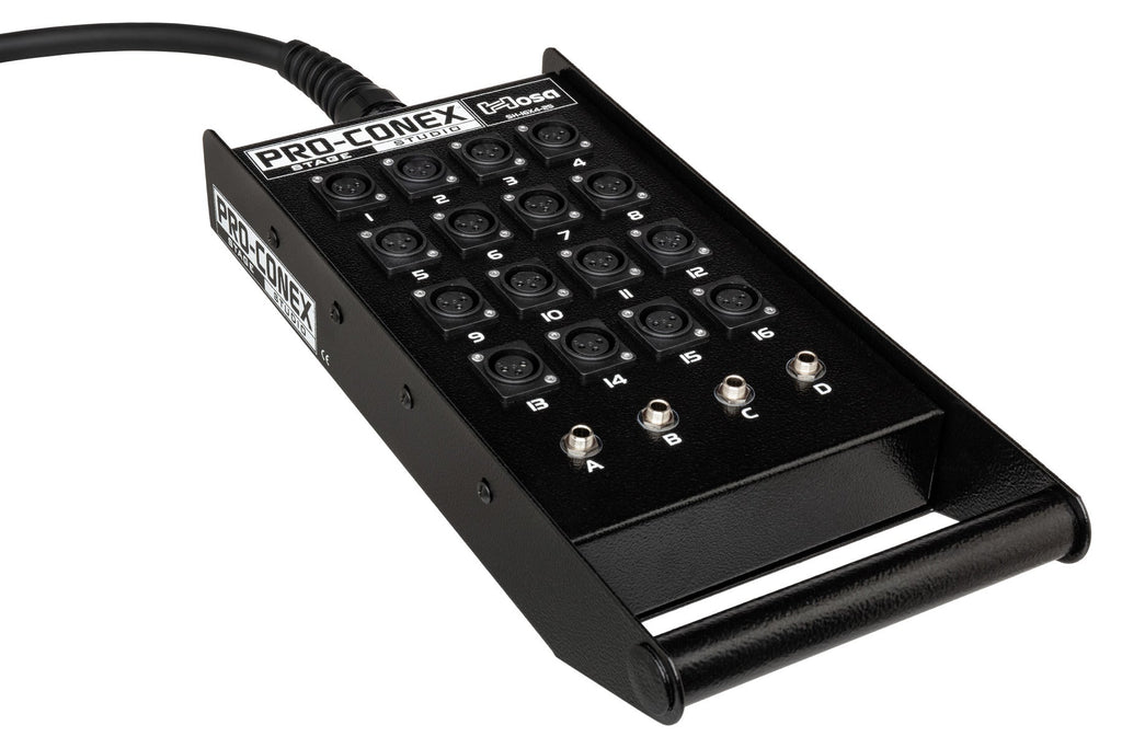 Hosa SH-16X4-25 Pro-Conex 16x4 Stage Box Snake 25 foot