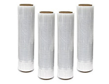 Charger l&#39;image dans la galerie, Patron USA 18&quot;x 1500FT 80 Gauge Pallet Wrap Stretch Film Shrink Hand Wrap 1500sq&#39; 4 Rolls