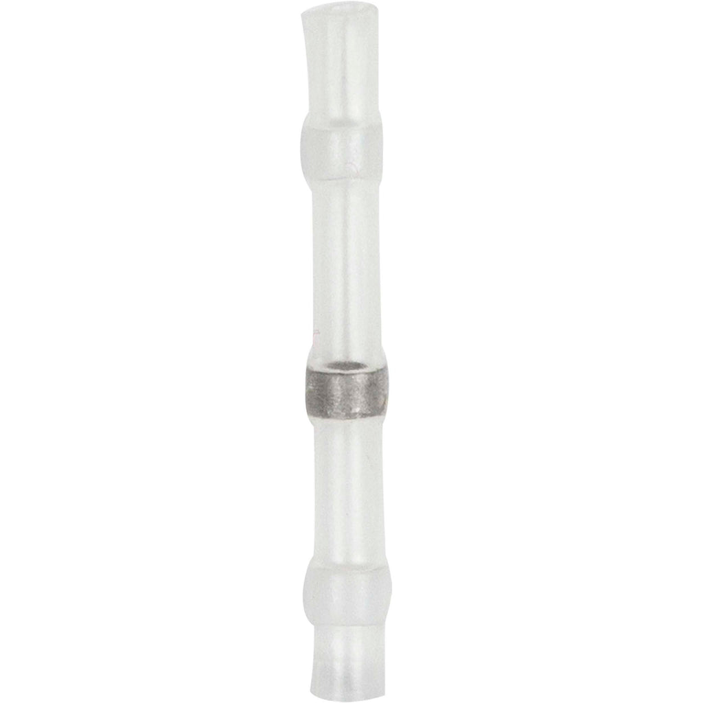 Install Bay SHSWBC Heat Shrink White Butt Connector w/Solder 26/24 GA - 10pk