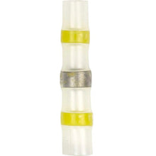 Load image into Gallery viewer, Install Bay SHSYBC-50 Heat Shrink Yellow Butt Connector w/Solder 12/10 GA - 50pk