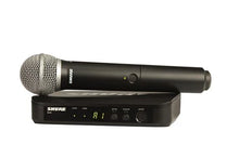 Load image into Gallery viewer, Shure BLX 24PG58 Handheld Wireless Mic System with PG58 Band H10