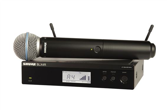 Shure BLX 24RB58 Rackmountable Handheld Wireless System with Beta 58A Band H10