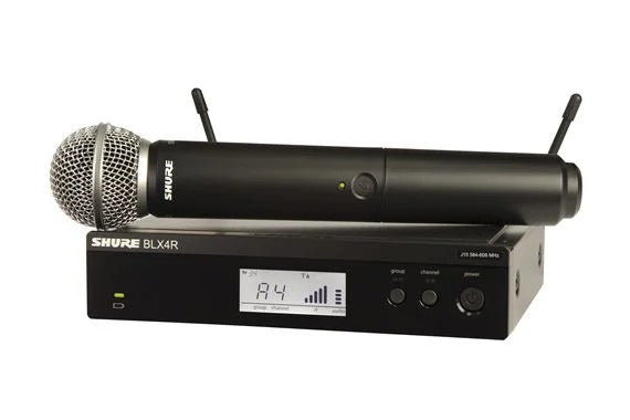 Shure BLX24R SM58 H10 SM58 Handheld Vocal Wireless Mic System H10