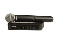 Charger l&#39;image dans la galerie, Shure BLX 24SM58 Handheld Wireless Microphone System with SM58 Band H10