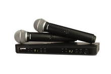 Load image into Gallery viewer, Shure BLX 288PG58 Dual Handheld Wireless Microphone System Band H10