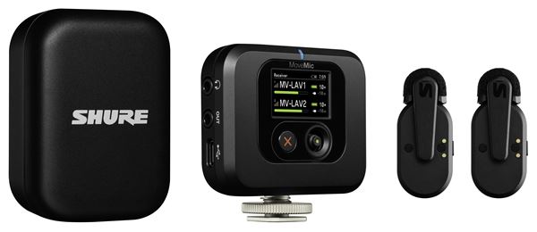 Shure MV-TWO-KIT-Z7 MoveMic Dual Lavalier Wireless System