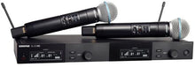 Load image into Gallery viewer, Shure SLXD24D/B58-G58 SLX-D Dual Beta58 Vocal Wireless Mic System