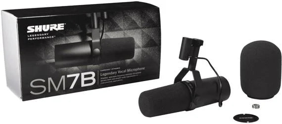 Shure SM7B Dynamic Vocal Microphone