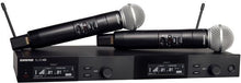 Load image into Gallery viewer, Shure SLXD24D/SM58-J52 SLX-D Dual SM58 Vocal Wireless Mic System