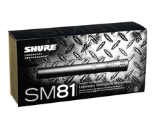 Load image into Gallery viewer, Shure SM81 Instrument Condenser Microphone