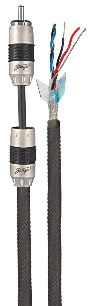 Stinger SI8412 12FT 4 Channel Triple Shielded Interconnect Cable