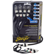 Load image into Gallery viewer, Stinger SI8417 17FT 4 Channel Triple Shielded Interconnect Cable