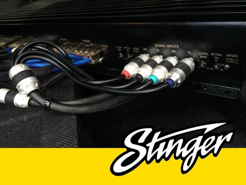 Stinger SI8417 17FT 4 Channel Triple Shielded Interconnect Cable