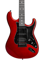 Load image into Gallery viewer, Tagima SIXMART CA-DF/BK Guitar, HSS Pickups, Built-In Effects, Sparkling Candy Apple Red Tagima