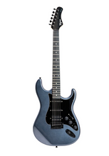 Load image into Gallery viewer, Tagima SIXMART MDSV-DF/BK Guitar, HSS Pickups, Built-In Effects, Metallic Deep Silver Finish