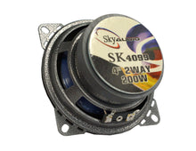 Load image into Gallery viewer, Sky Audio SK4099 4" 2-Way Coaxial Car Speakers 200W Crystal-Clear Full-Range Sound