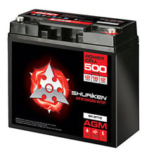 Load image into Gallery viewer, Shuriken SK-BT18 12V High Performance AGM Power Cell Battery for Systems Up To 500 Watts