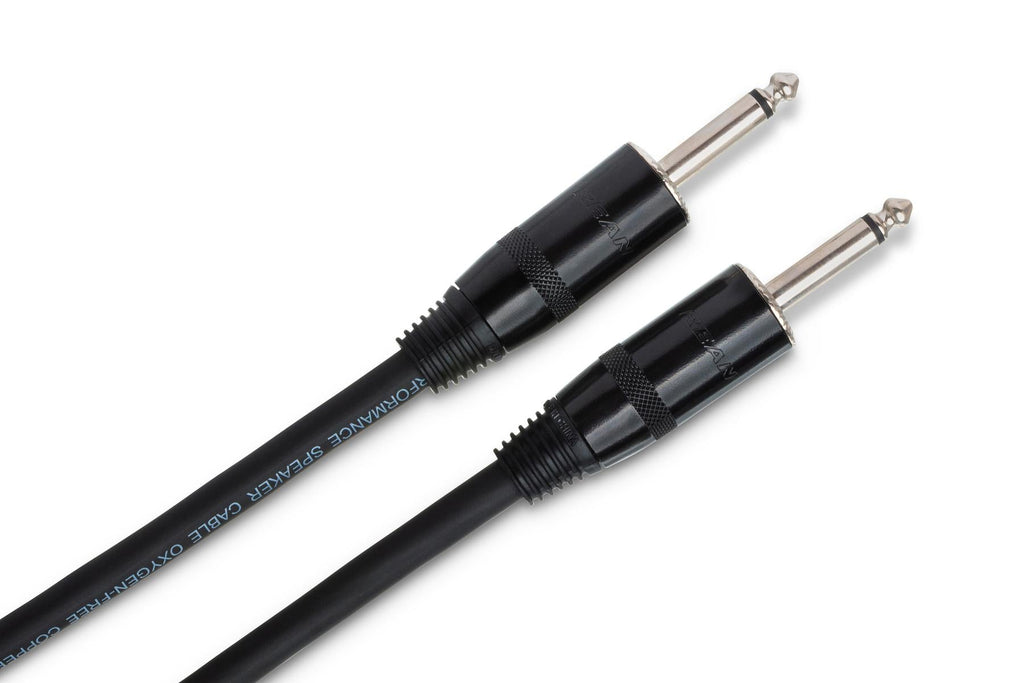 Hosa Pro SKJ-425 Speaker Cable 1/4" TS to 1/4" TS 25 Feet