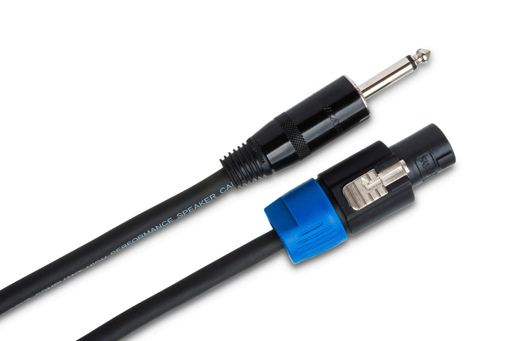 Hosa Pro SKT-405Q Speaker Cable REAN Loudspeaker to 1/4" TS 5 foot