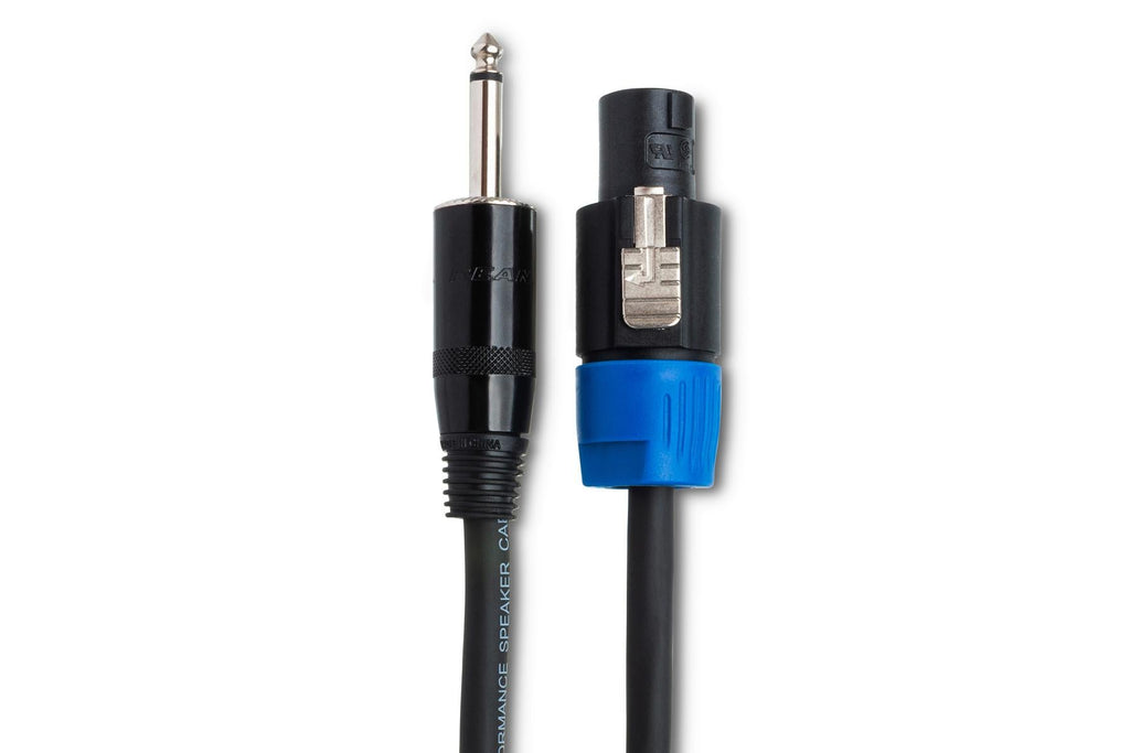 Hosa Pro SKT-403Q Speaker Cable REAN Loudspeaker to 1/4" TS 3 foot