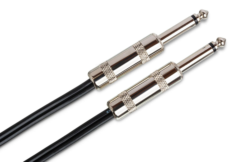 Hosa SKZ-615 Speaker Cable Hosa 1/4" TS to Same 15 foot Black