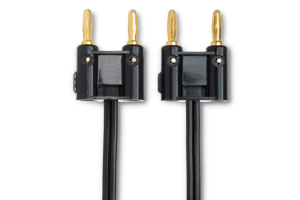 Hosa SKZ-620BB Speaker Cable - Hosa Dual Banana to Same 20 foot Black