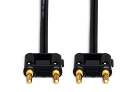 Hosa SKZ-625BB Speaker Cable Dual Banana to Same 25 foot Black
