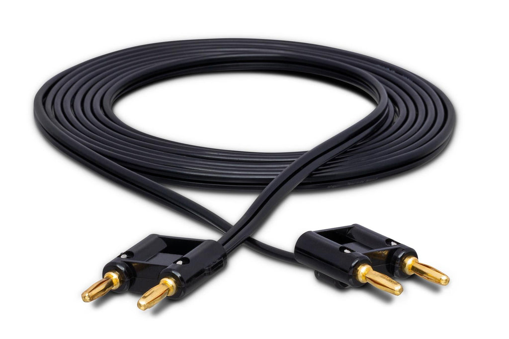 Hosa SKZ-625BB Speaker Cable Dual Banana to Same 25 foot Black