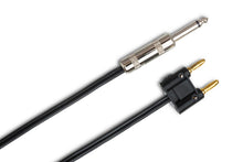 Load image into Gallery viewer, Hosa SKZ-6100BN Speaker Cable Hosa 1/4" TS to Dual Banana 100 foot Black