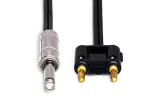 Load image into Gallery viewer, Hosa SKZ-6100BN Speaker Cable Hosa 1/4" TS to Dual Banana 100 foot Black