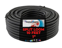 Charger l'image dans la galerie, American Terminal 70 feet (7 x 10 feet) 1/8" 1/4" 3/8" 1/2" 5/8" 3/4" 1" inch split wire loom conduit tubing