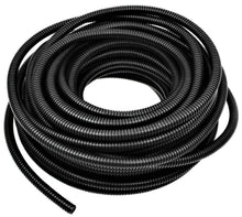 Load image into Gallery viewer, 5 FT 1/4&quot; INCH Split Loom Tubing Wire Conduit Hose Cover Auto Home Marine Black Marine Black