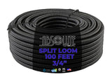 1 Split Loom Tubing, 100ft coil (3/4