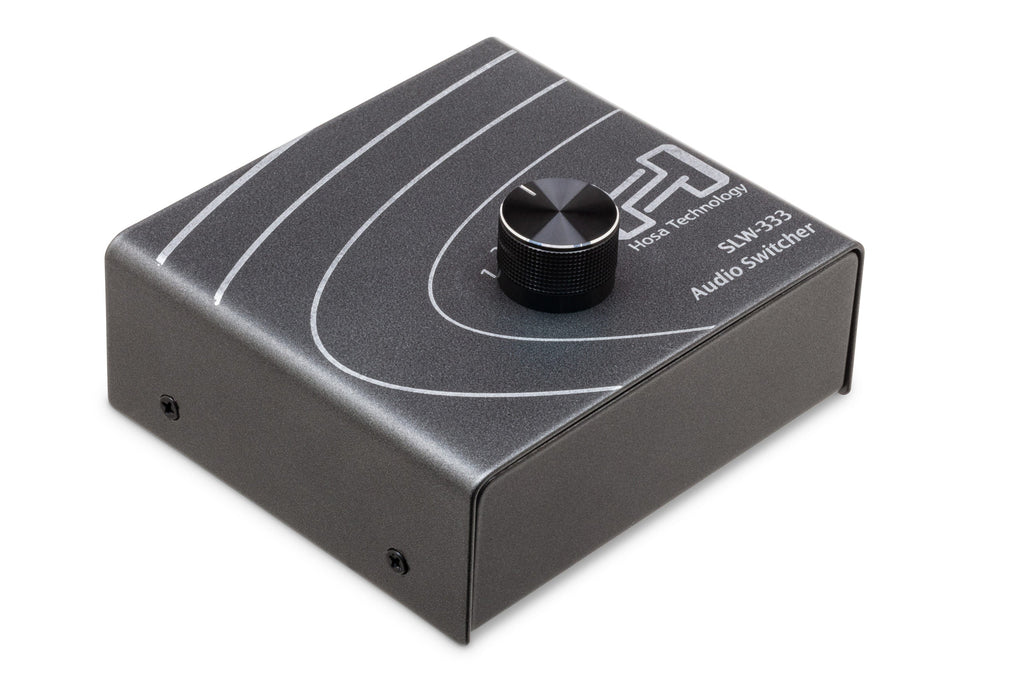 Hosa SLW-333 Passive Stereo Monitor Switcher