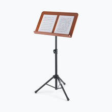 Charger l'image dans la galerie, On-Stage SM7312W Music Stand w/ Wide Rosewood Bookplate