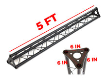 Load image into Gallery viewer, MR DJ LSBT5-6 5FT Triangle Bolted Truss Extension Heavy Duty DJ Lighting Truss Segment