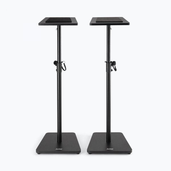 On-Stage SMS7500B Wood Studio Monitor Stands (Black, Pair)