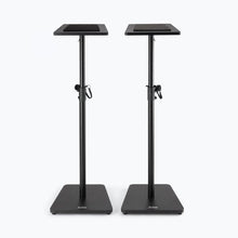 Charger l'image dans la galerie, On-Stage SMS7500B Wood Studio Monitor Stands (Black, Pair)