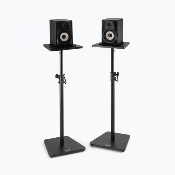 On-Stage SMS7500B Wood Studio Monitor Stands (Black, Pair)
