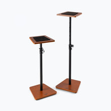 Charger l'image dans la galerie, On-Stage SMS7500RB Wood Studio Monitor Stands (Rosewood, Pair)