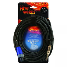 Load image into Gallery viewer, On-Stage SP14-10SQ Speakon Cable with Neutrik Connectors (10', NL2-QTR)
