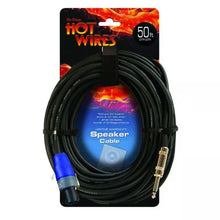 Load image into Gallery viewer, On-Stage SP14-50SQ Speakon Cable with Neutrik Connectors (50', NL2-QTR)